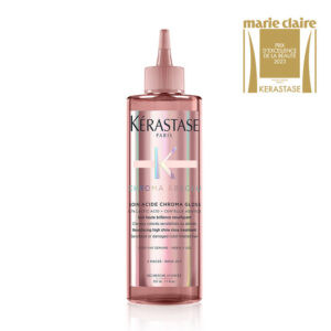 The resurfacing hair gloss treatment strengthens and seals the surface of the hair fibre for reduced porosity, intense softness and leave a high shine finish. The treatment for coloured hair protects hair colour vibrancy for hair colour that lasts. When the formula mixes with water, it transforms into a luxurious, creamy texture that fully coats and protects the hair. After use, expect this hair shine treatment to work miracles and make your hair smoother, stronger & shinier. Read our guide on hair gloss to learn more about the benefits of this innovative product.